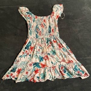Size Small Off the Shoulder Floral Dress